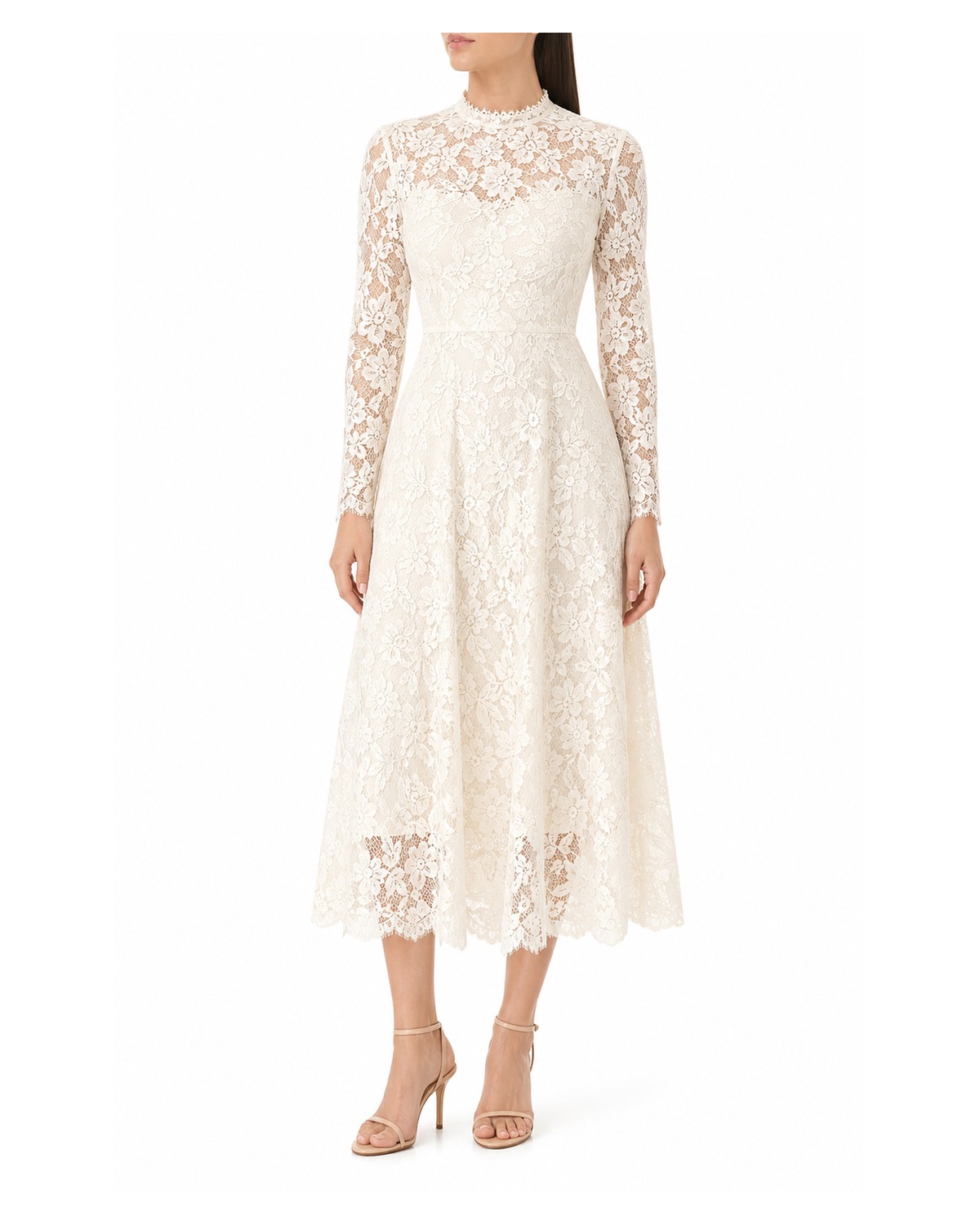 Celeste Ivory Lace Dress