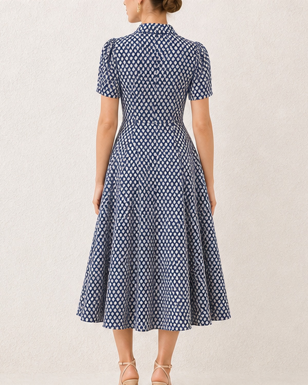 Noelle Geo Tea Dress